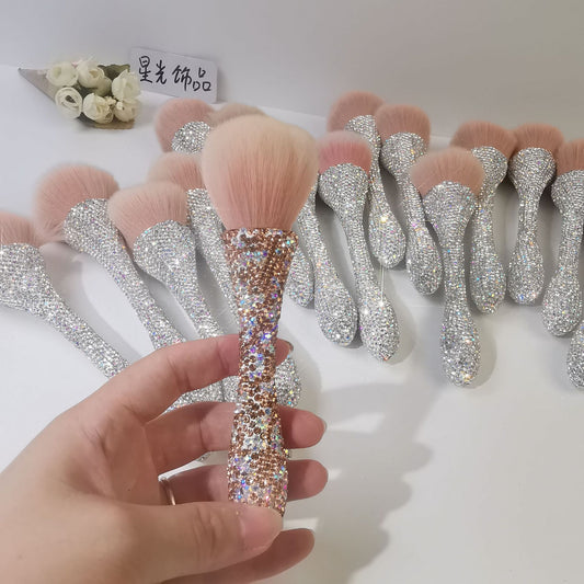 Diamond-encrusted Mini Small Waist Makeup Brush Single Beauty Tool CJD2