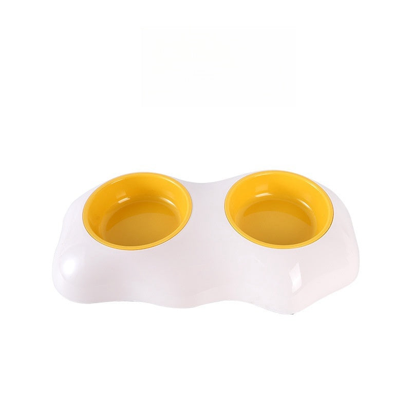 Double Dog Bowls Pet Water And Food Bowls Preventing Overturning Pet Feeder Bowls For Puppy Pet Supplies Accessories Pet Product Pets Fashion