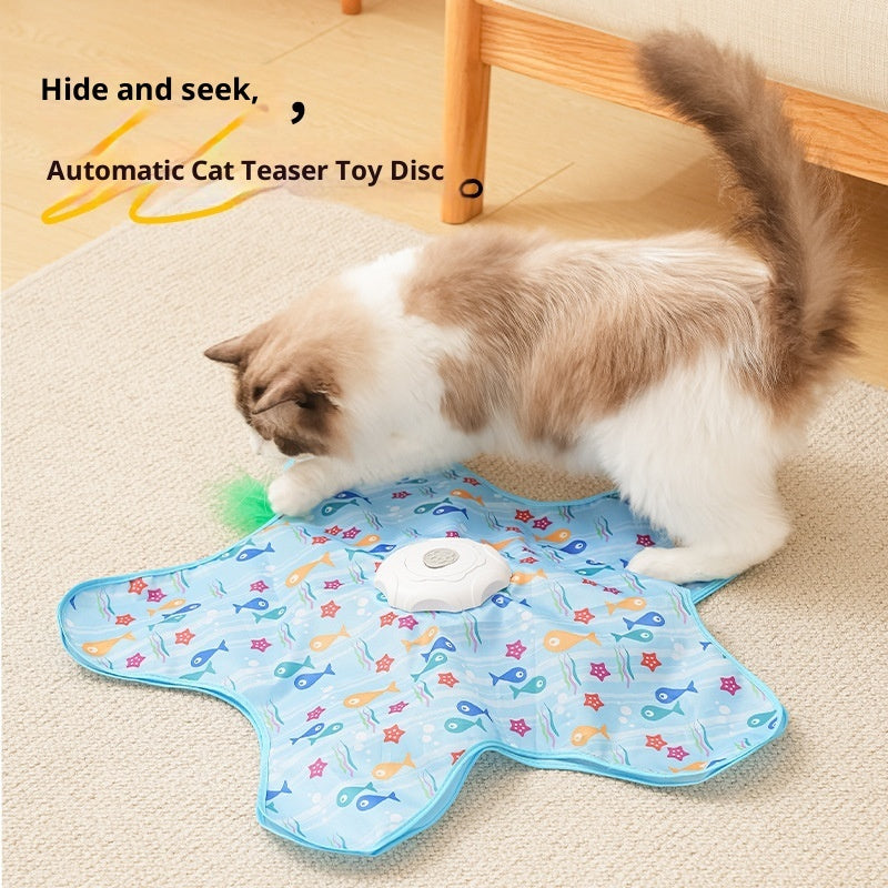 Cat Toy Smart Cat Hunting Cover Electric Relieving Stuffy Pets Fashion