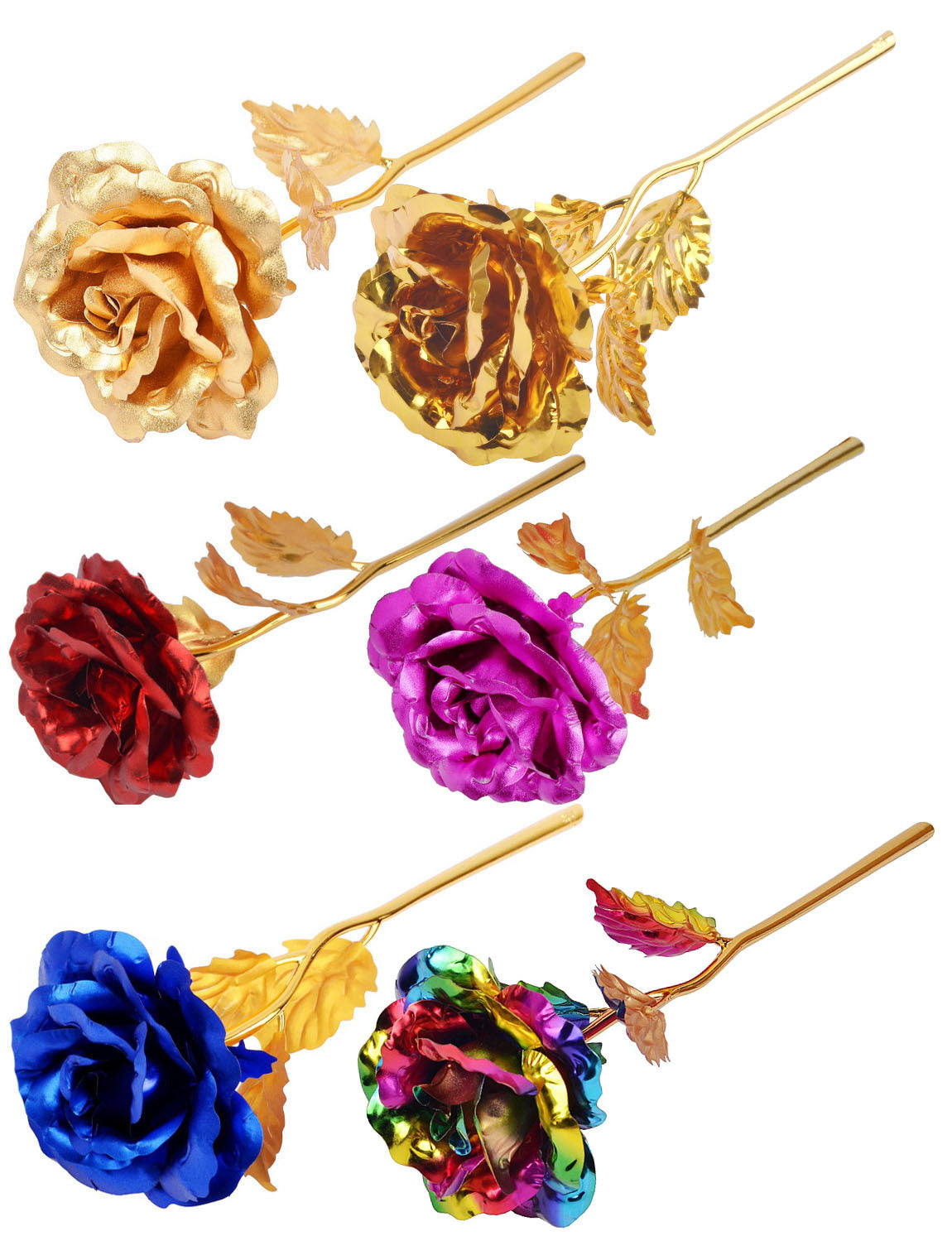 Golden Rose Valentine's Day Gift LadyShow.Store