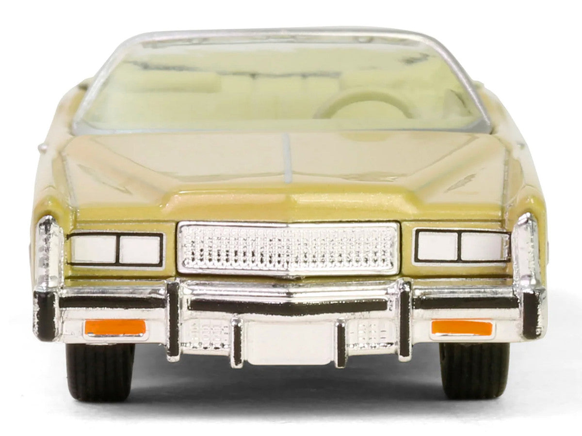 1975 Cadillac Eldorado Convertible Florentine Gold Firemist "Showroom Floor" Series 6 1/64 Diecast Model Car by Greenlight LuxuryLifeWay Online Store