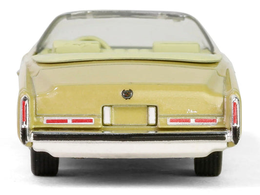 1975 Cadillac Eldorado Convertible Florentine Gold Firemist "Showroom Floor" Series 6 1/64 Diecast Model Car by Greenlight LuxuryLifeWay Online Store