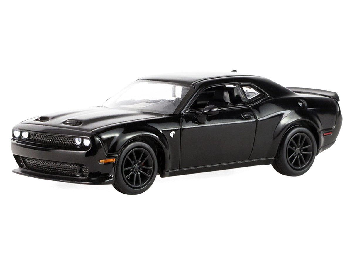 2023 Dodge Challenger SRT Hellcat Widebody Black "Auto Mall" Series 8 1/64 Diecast Model Car by Greenlight LuxuryLifeWay Online Store