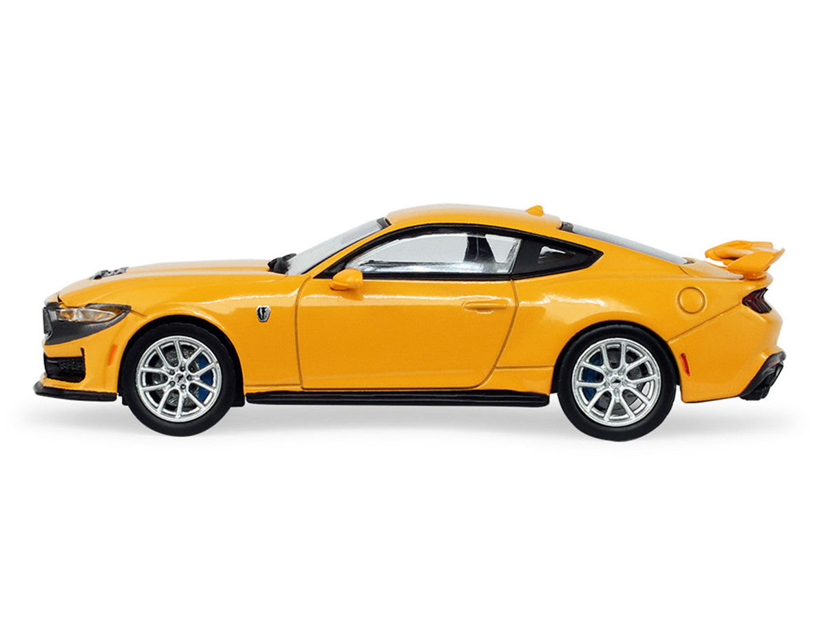 2024 Ford Mustang Dark Horse Yellow Splash Metallic "Auto Mall" Series 8 1/64 Diecast Model Car by Greenlight LuxuryLifeWay Online Store