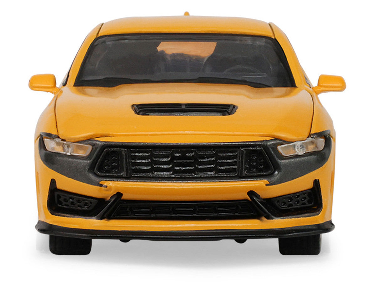 2024 Ford Mustang Dark Horse Yellow Splash Metallic "Auto Mall" Series 8 1/64 Diecast Model Car by Greenlight LuxuryLifeWay Online Store