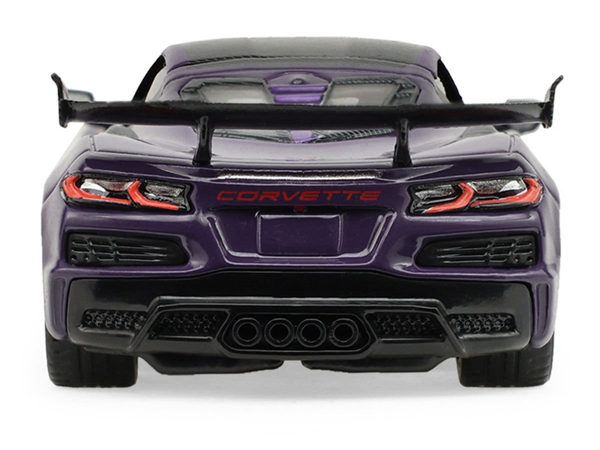 2025 Chevrolet Corvette ZR1 Hysteria Purple Metallic with Carbon Top "Auto Mall" Series 8 1/64 Diecast Model Car by Greenlight LuxuryLifeWay Online Store