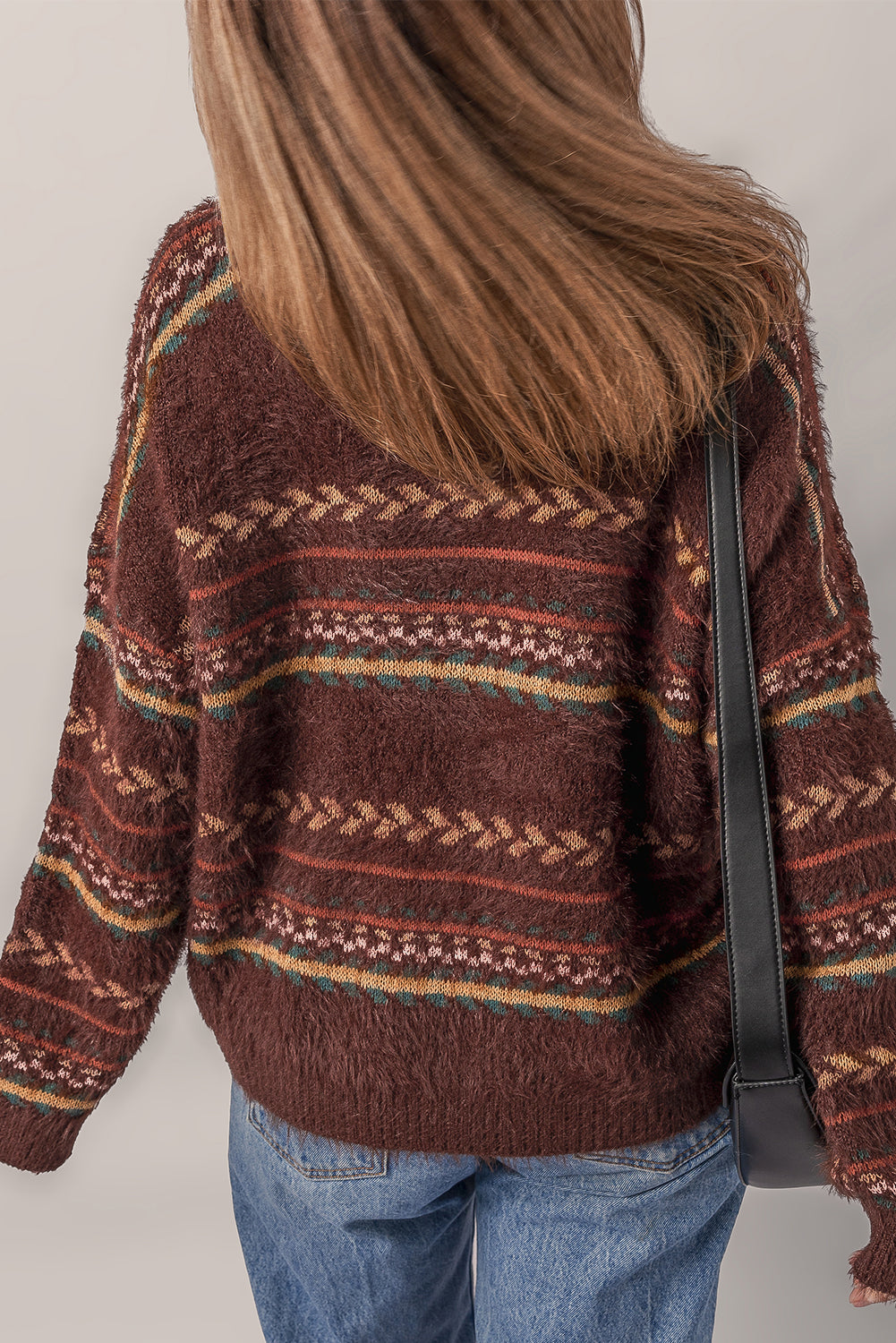 Madison Knitted Drop Shoulder Sweater LuxuryLifeWay Online Store