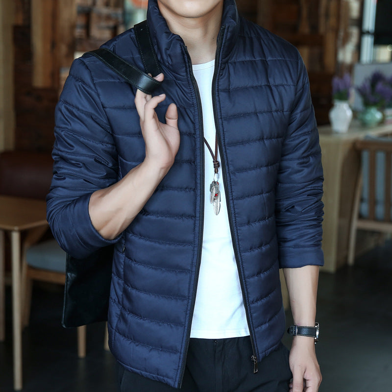 Short Stand-up Collar Padded Jacket To Keep Warm And Slim Winter Clothes In Winter CJD