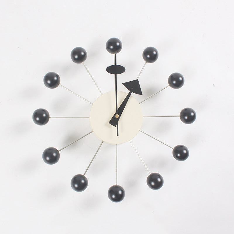 Clock, background wall, wall clock PearlNestDecor.com