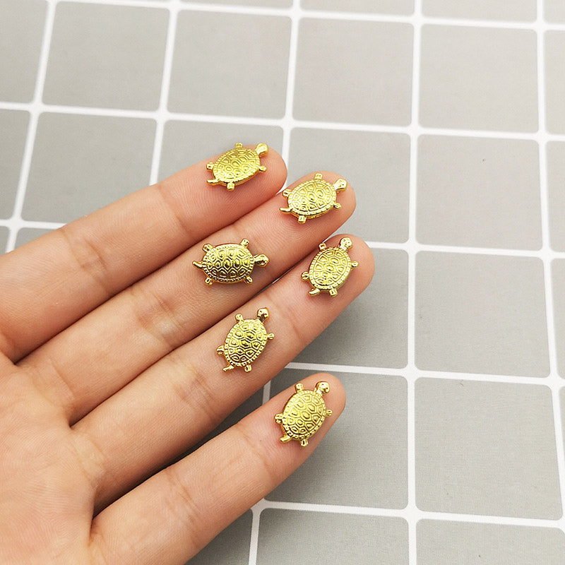 Little golden turtle mobile phone pendant LadyShow.Store