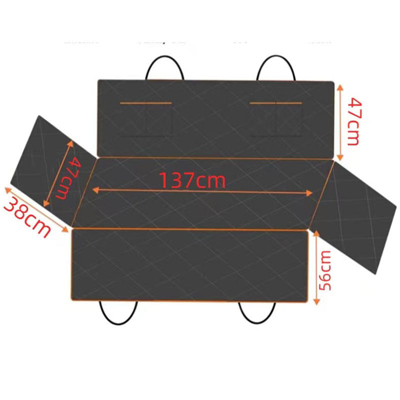 Oxford Cloth Car Pet Mat Car Rear Seat Anti-dirty Pets Fashion