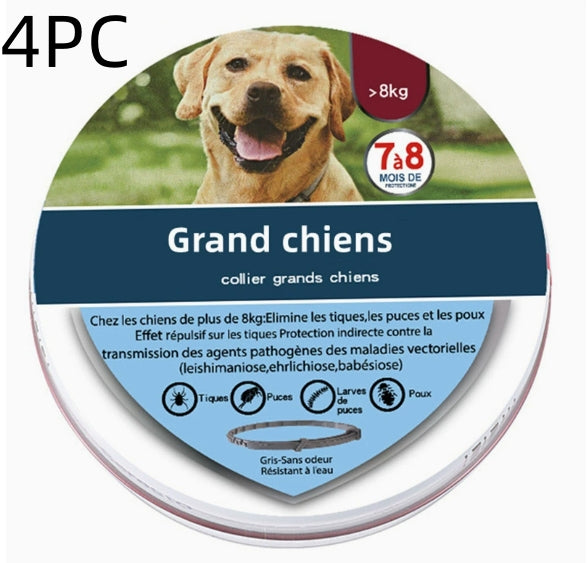 Pet Insect Repellent Small And Medium-sized Dogs And Cats Insect Repellent Collar Pets Fashion