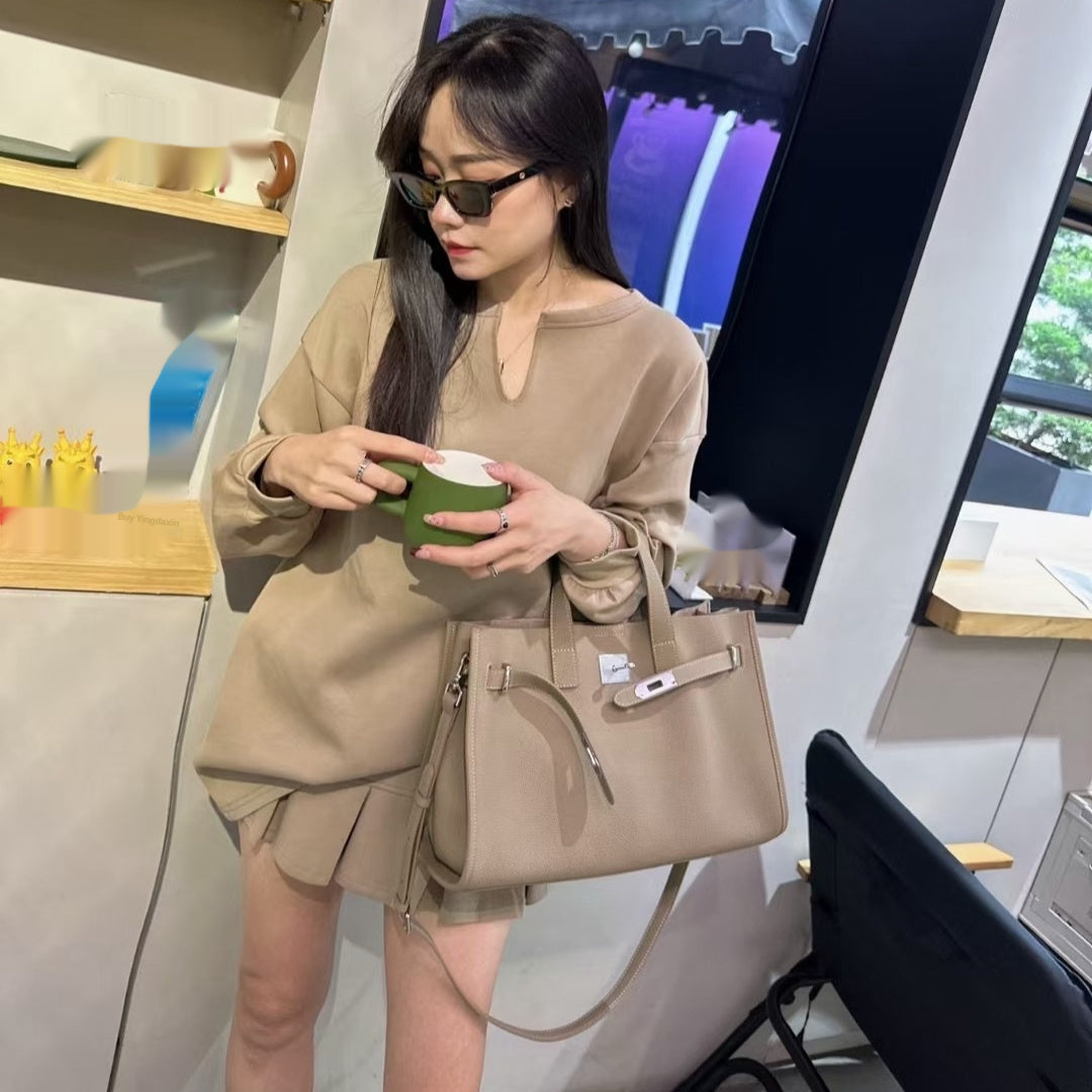 New Top Layer Cowhide All-match Crossbody Bag For Women LadyShow.Store