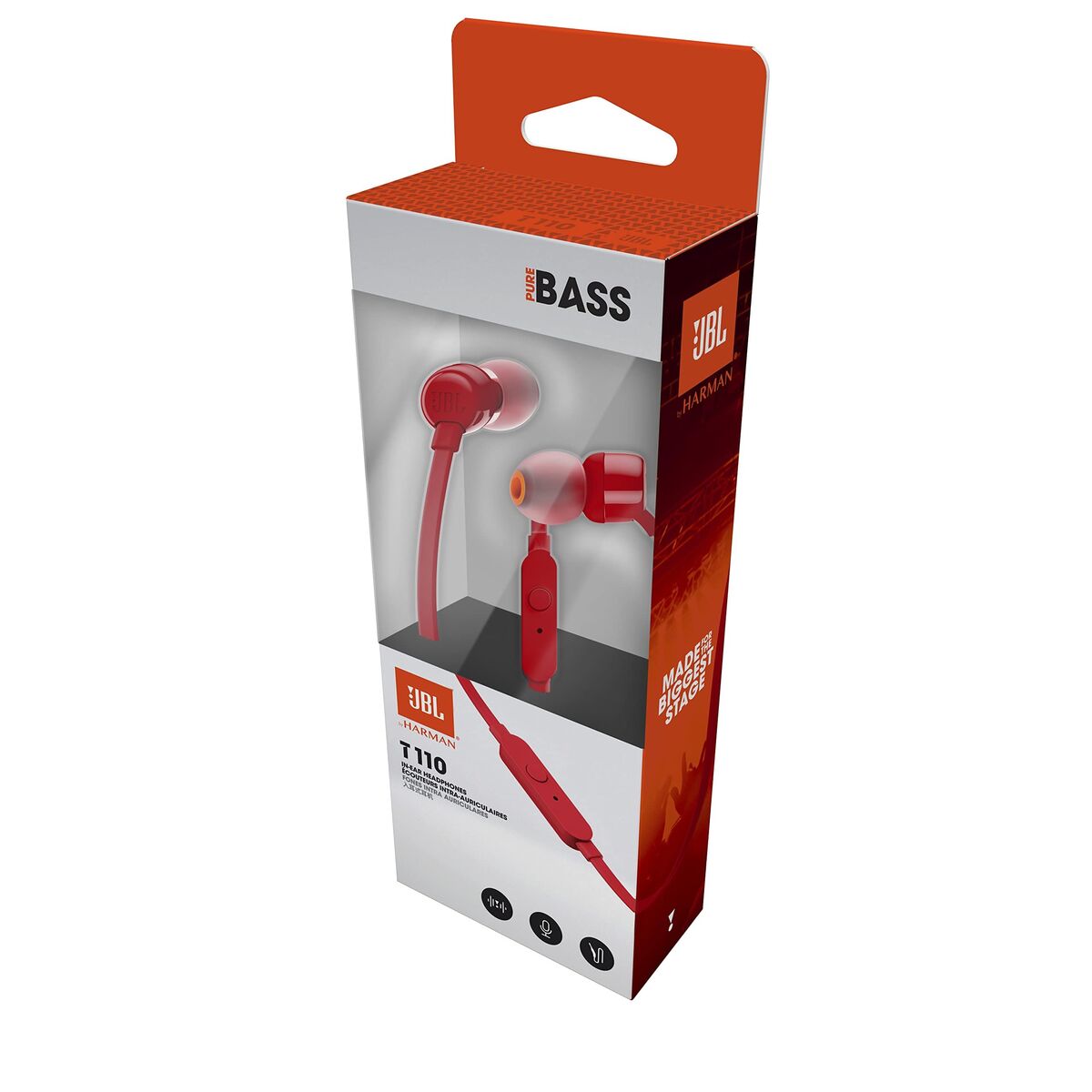 Headphones with Microphone JBL T110 LuxuryLifeWay Online Store