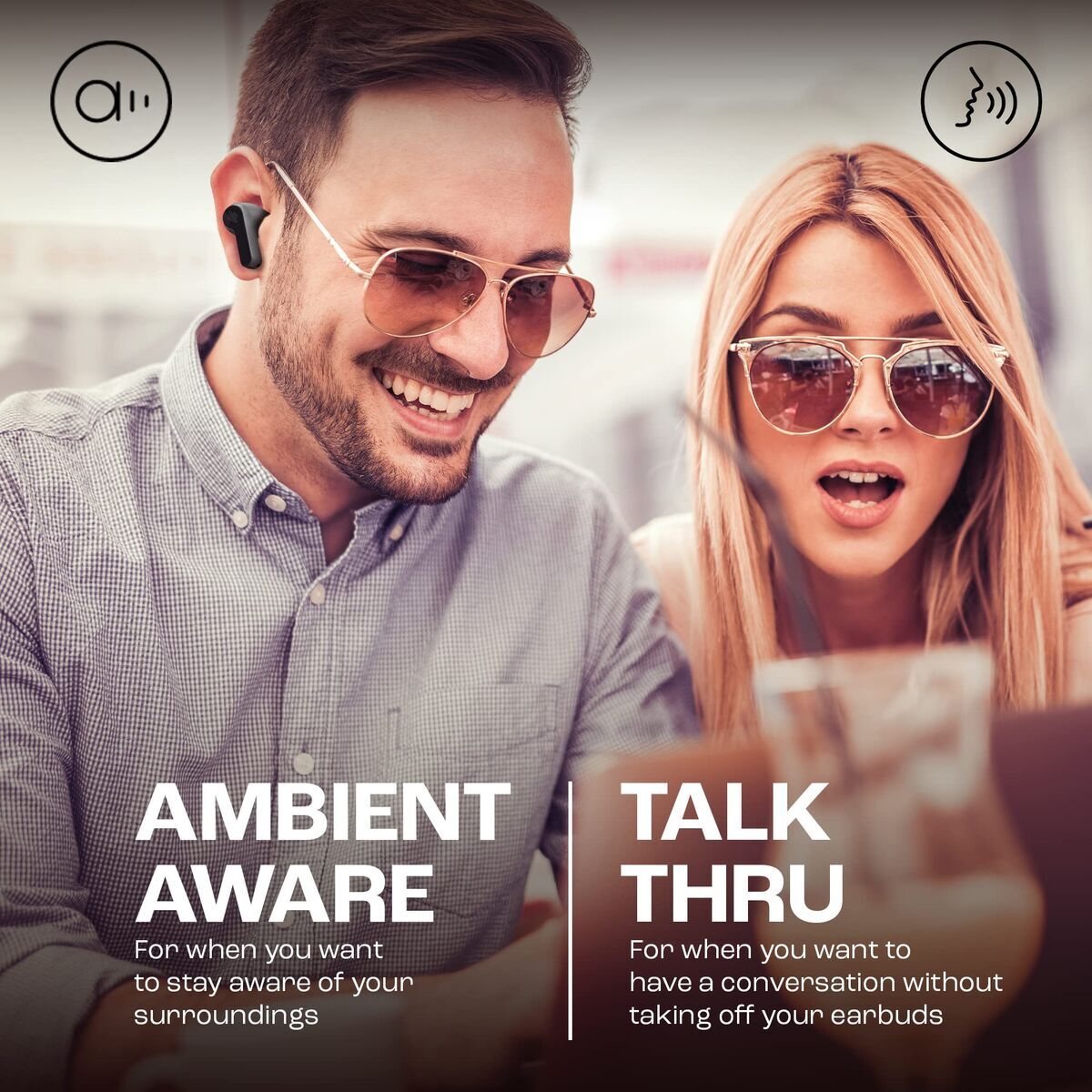 Headphones JBL Wave Beam Black LuxuryLifeWay Online Store