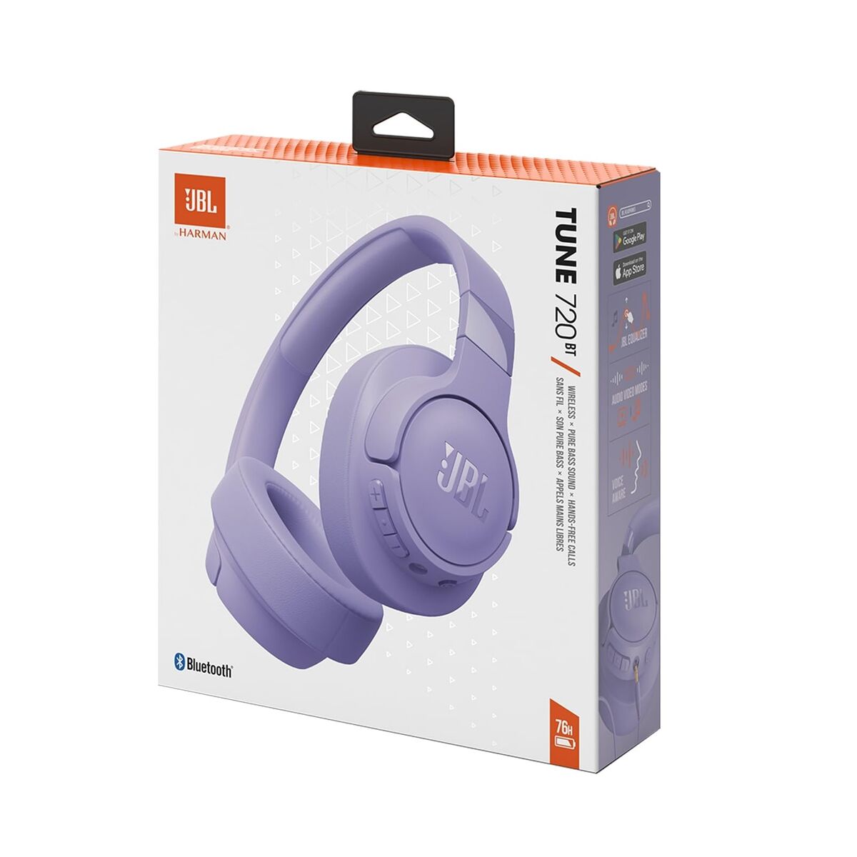 Headphones JBL JBLT720BTPUR Purple LuxuryLifeWay Online Store