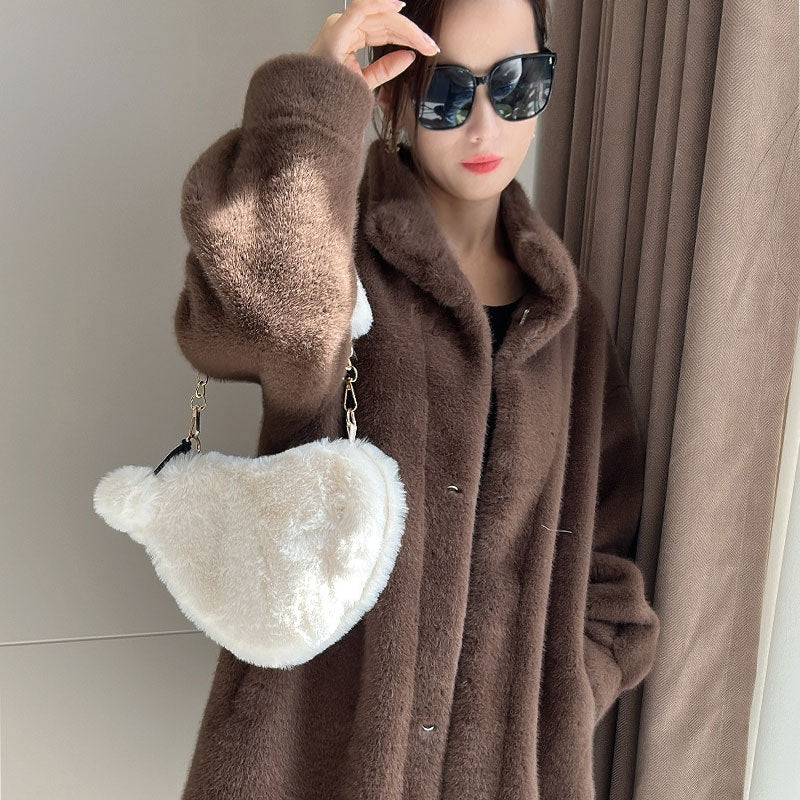Winter New Plush Coat For Women Best YouTube Store
