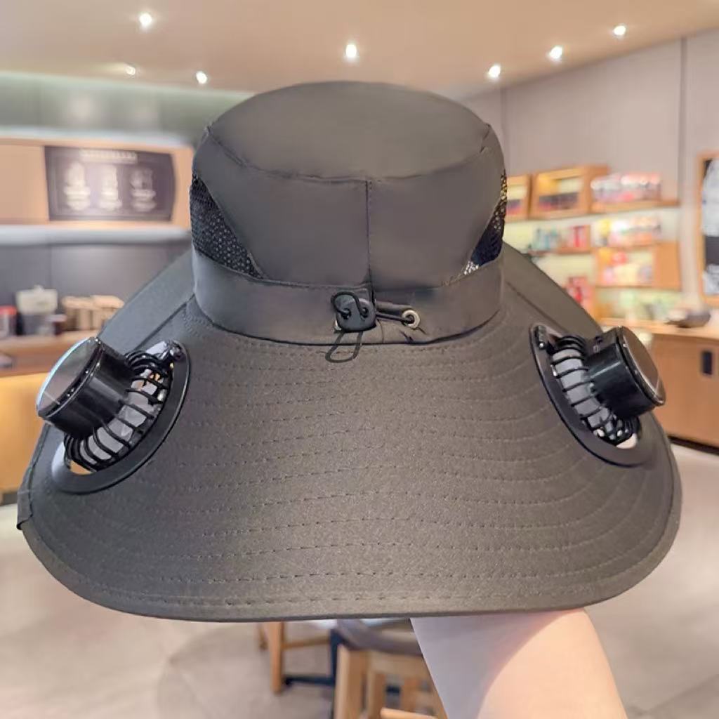 Solar Powered Fan Hat Best YouTube Store