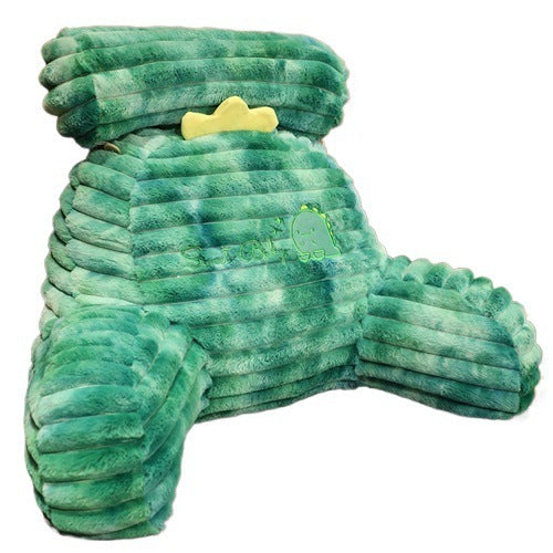 Colorful Tie-dyed Cartoon Lumbar Support Pillow Office Lumbar Support Pillow Neck