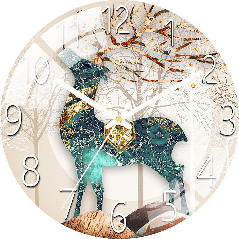 Living Room Home Wall Clock Creative Fashion PearlNestDecor.com
