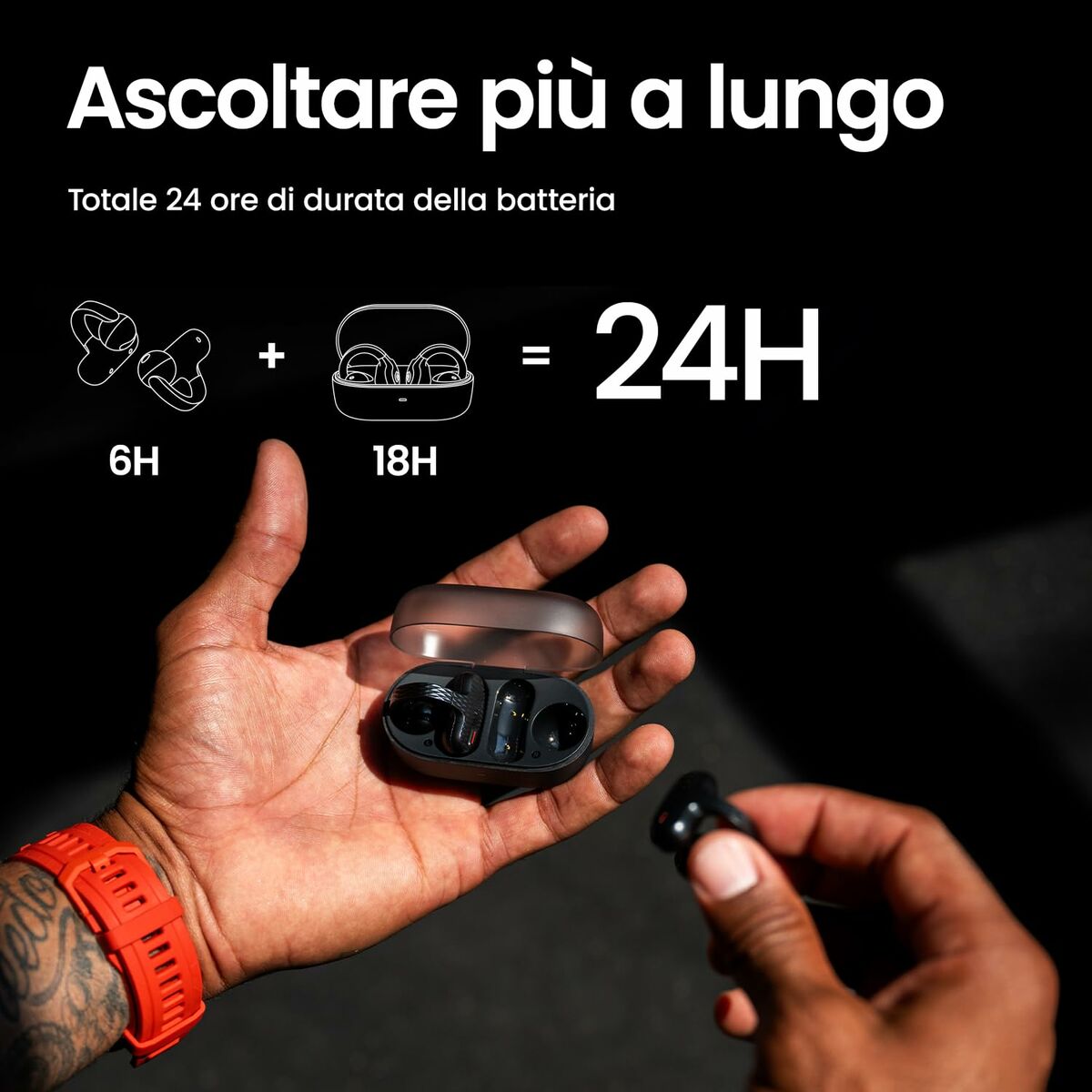 Headphones Amazfit W2427GL1N Black LuxuryLifeWay Online Store