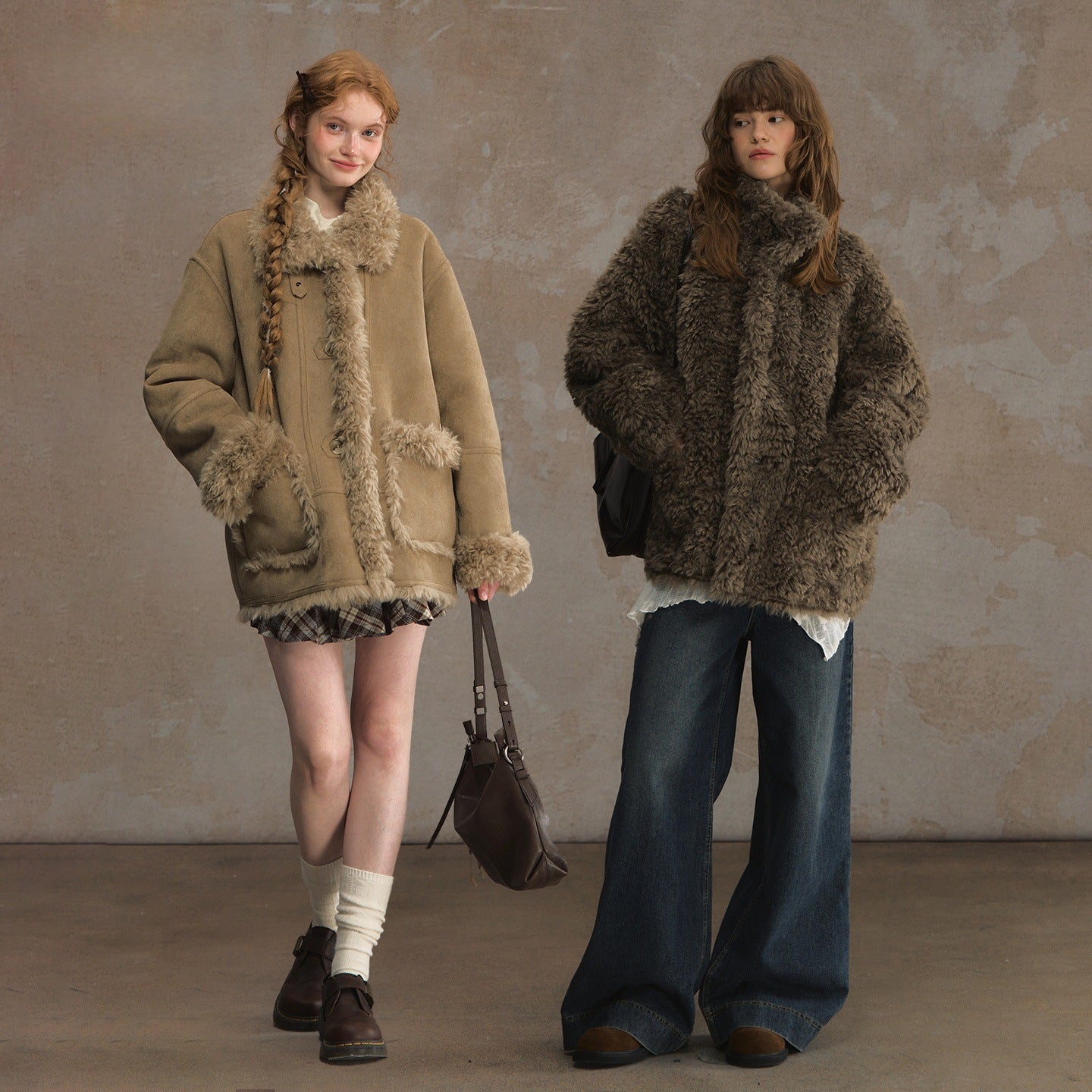 Womens Thickened Lambswool Coat For Autumn And Winter Best YouTube Store