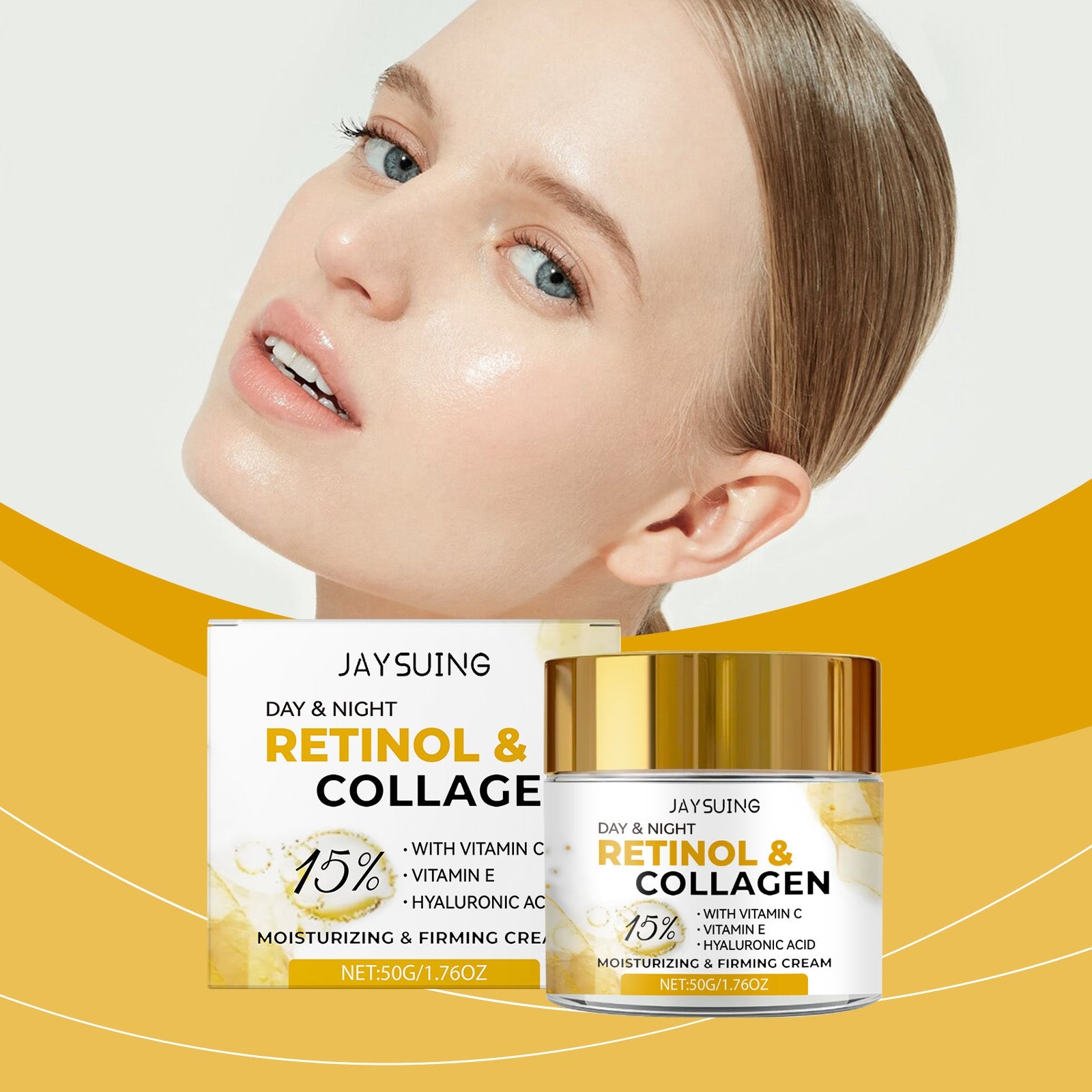Collagen Moisturizing Cream 50g Tri Light Beauty