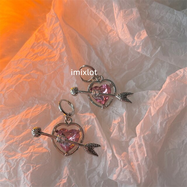 Cupid Heart Necklace and Earrings Pi-Mart