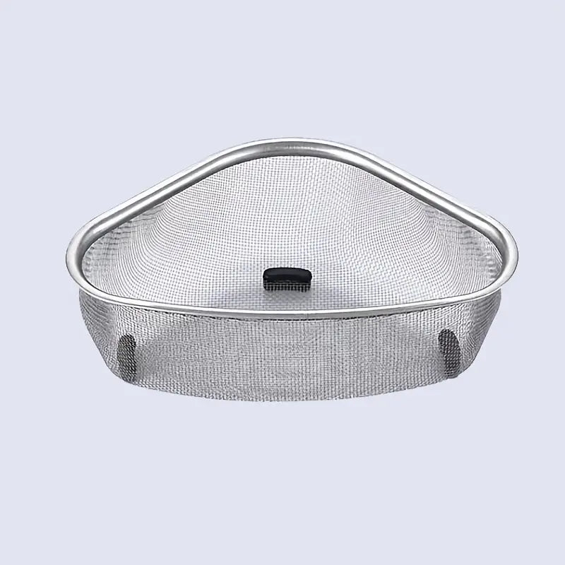 Triangular Stainless Steel Sink Drainer Basket (1PC) Best YouTube Store
