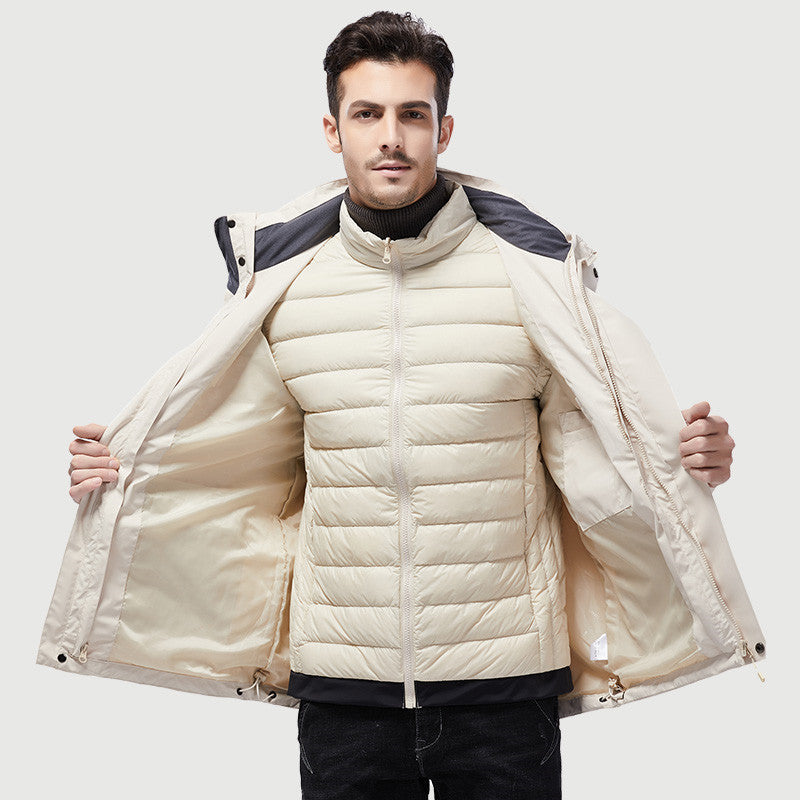Men's and Women's Outdoor 3-in-1 Jacket for Sports Pi-Mart