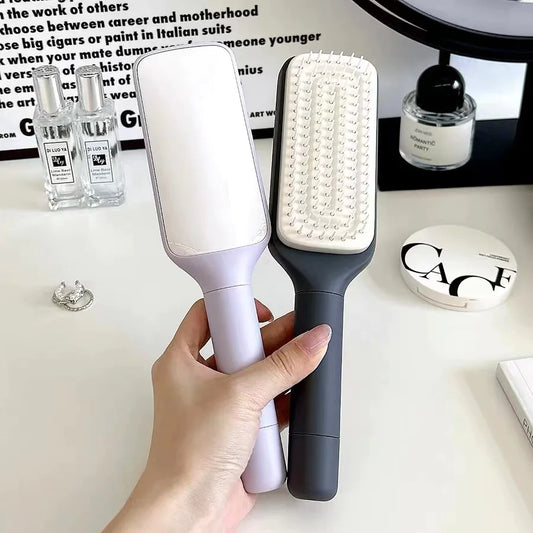 4-in-1 Self-Cleaning Hair Brush