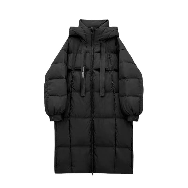 Padded Down Jacket Female Long Below The Knee LuxuryLifeWay Online Store