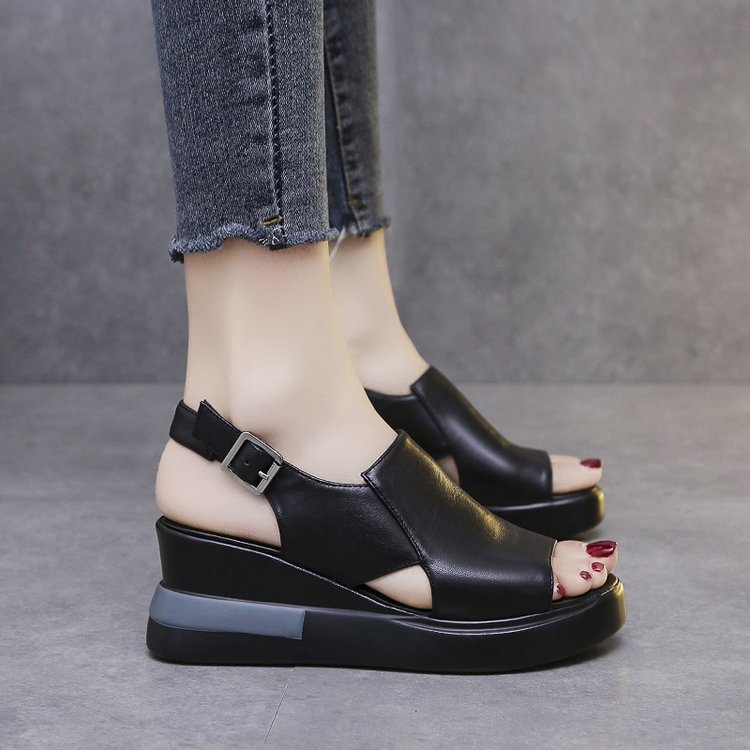 Platform Platform Wedge Fashion High Heel Sandals Women's LadyShow.Store
