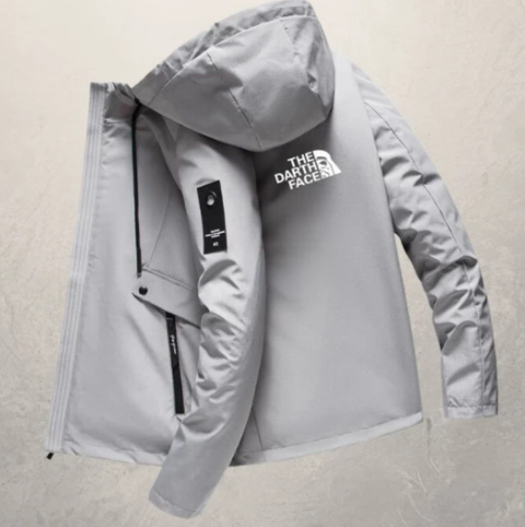 Men's Casual Loose Sports Hooded Jacket Pi-Mart