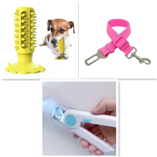 Teeth Cleaning Dog Toothbrush Sucker Molar Stick Dog Bite Toy Pets Fashion