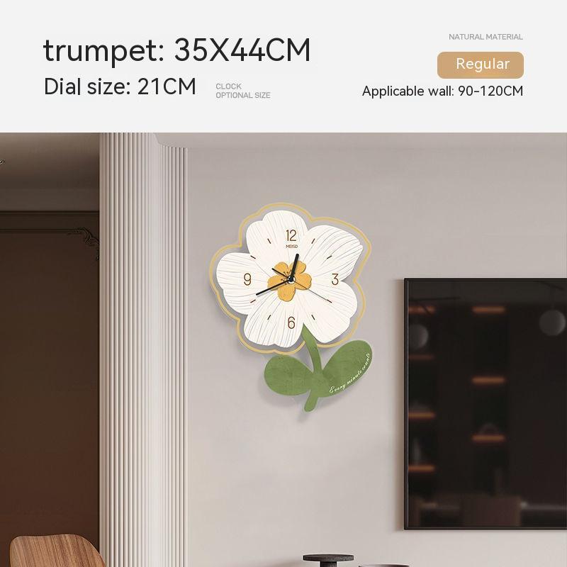 Ins Wall Clock Living Room Creative Modern PearlNestDecor.com