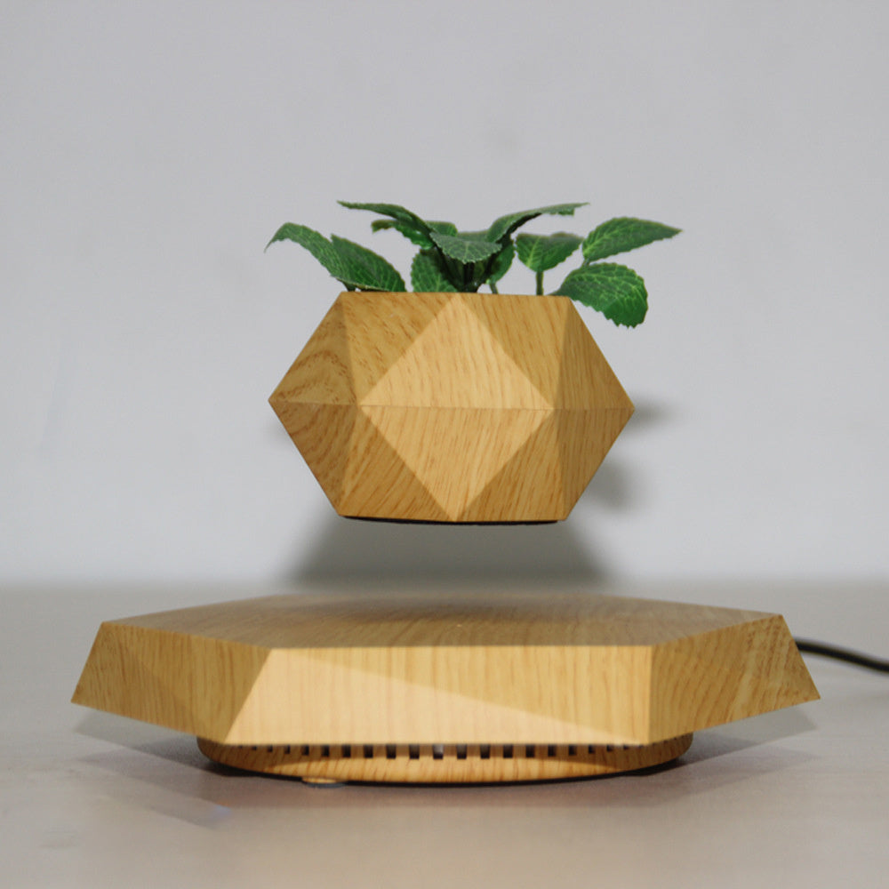 Levitating Magnetic Flower Pot PearlNestDecor.com
