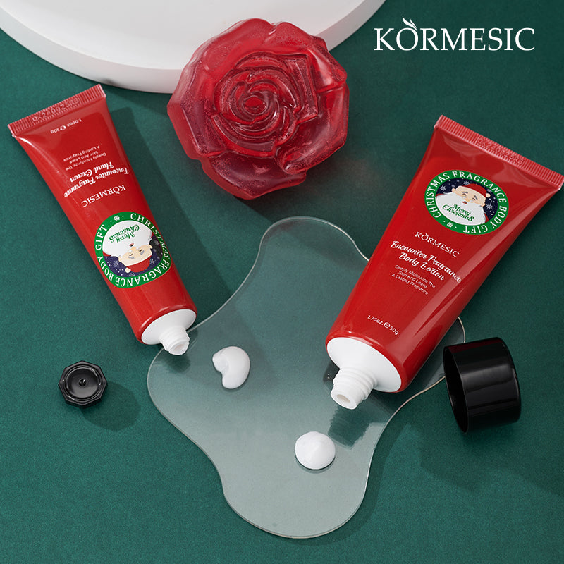 KORMESIC Christmas Fragrance Set  For Foreign Trade 50ml-100g-50g-30g Tri Light Beauty