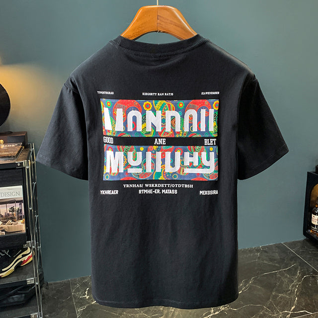 Men's The Blockbuster Printed T-Shirt - 100% Cotton Pi-Mart