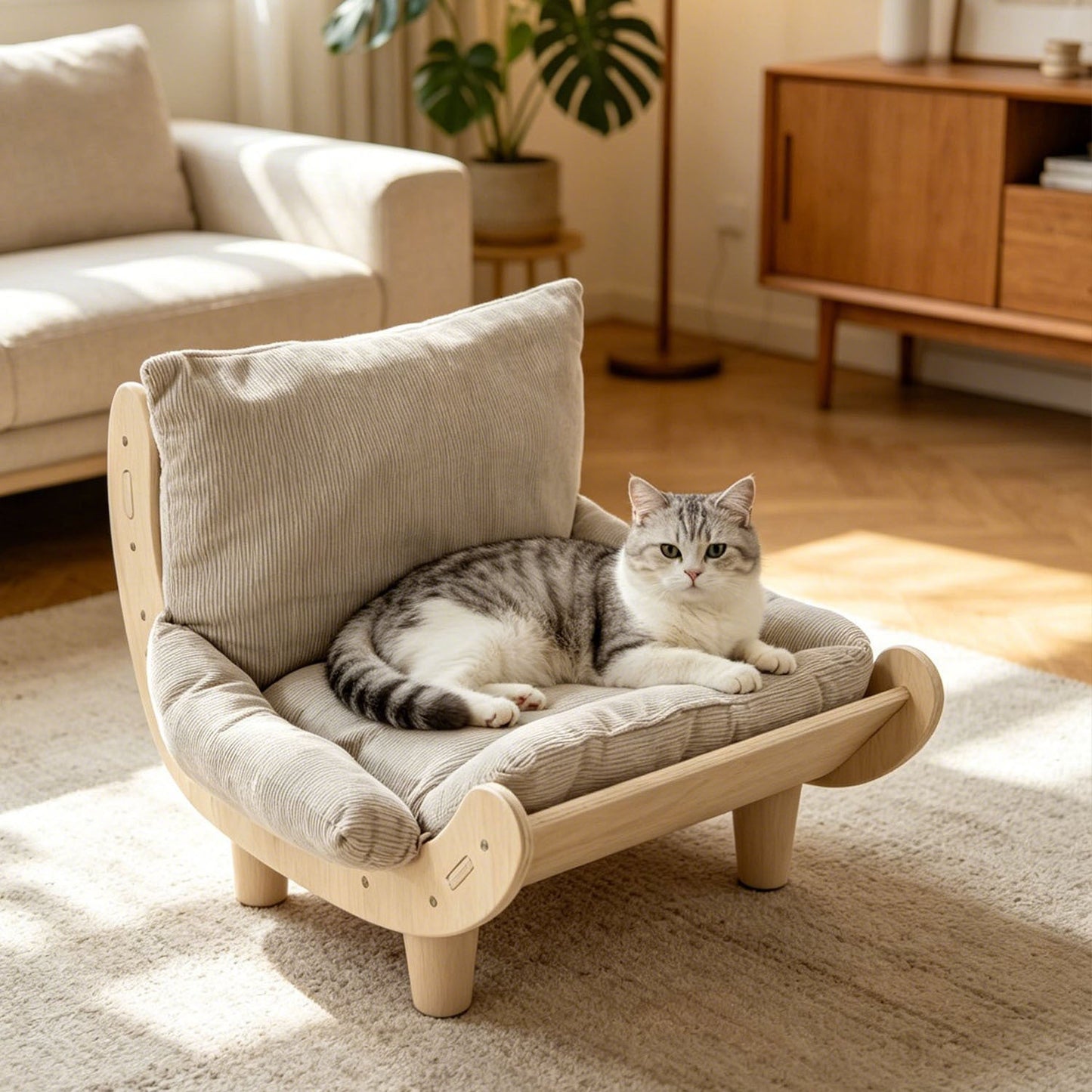 Wear-Resistant Integrated Cat Sofa Bed Pets Fashion