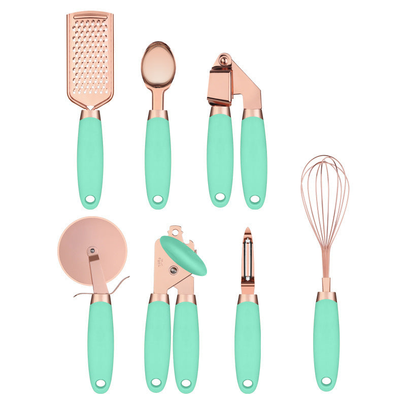 Copper Kitchen Peeler Set PearlNestDecor.com