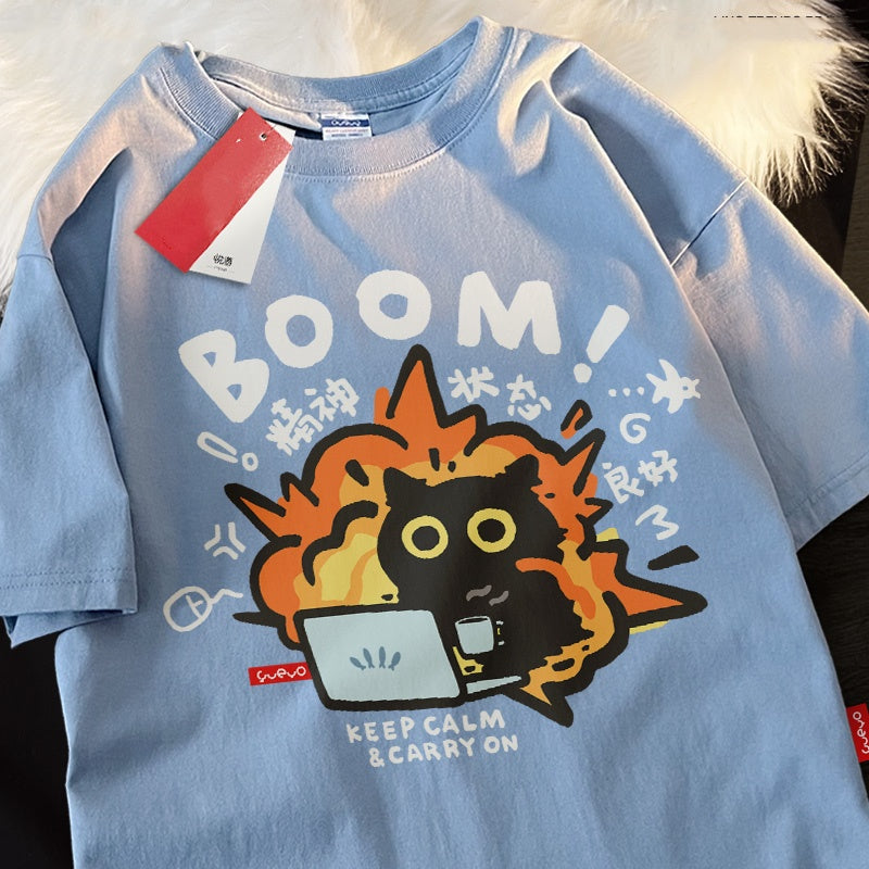 Cartoon Cotton T-Shirt Pi-Mart