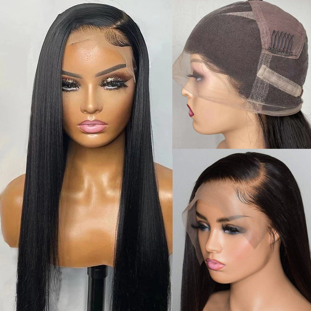 Full Lace Head Cover With Real Hair LuxuryLifeWay Online Store