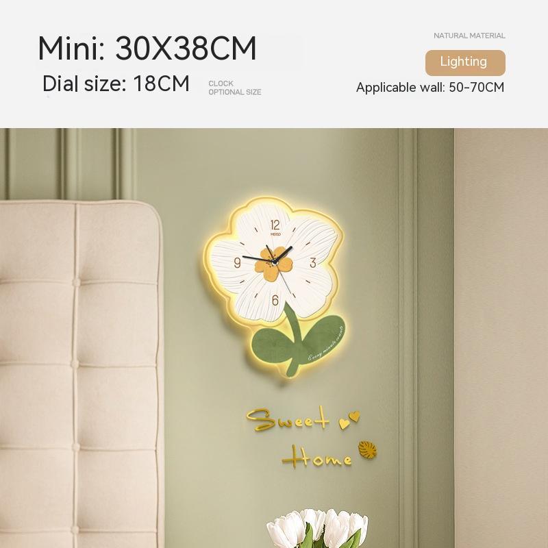 Ins Wall Clock Living Room Creative Modern PearlNestDecor.com