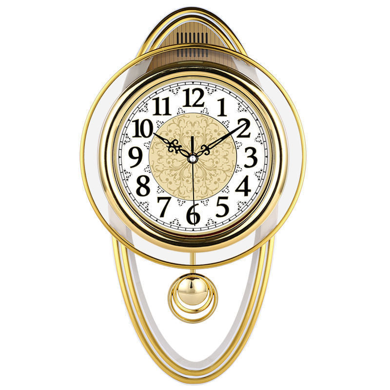 Vintage Swing Silent Quartz Wall Clock