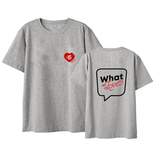 TWICE "What is Love" Concert Merchandise T-Shirt Pi-Mart