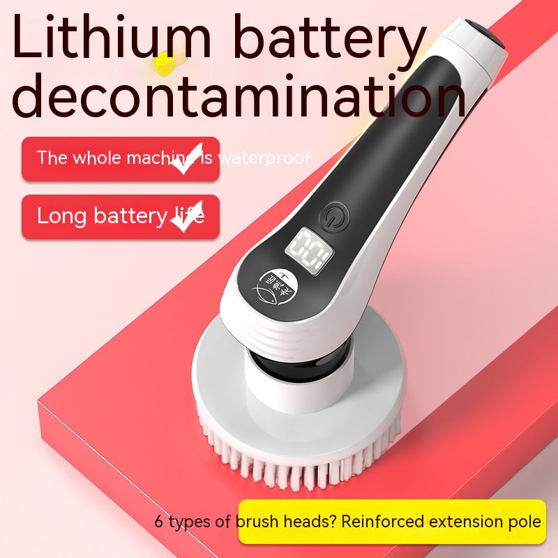 Electric Brush for Long Handle Fish Tank Cleaning LadyShow.Store