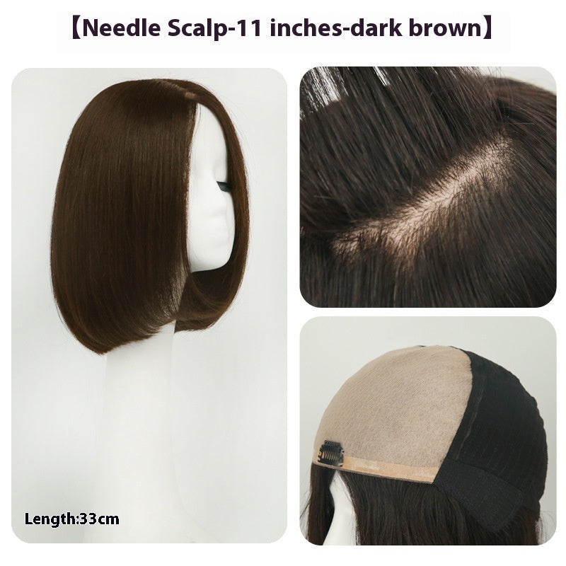 Lace Wig Can Be Dyed And Ironed Full Head Cover LadyShow.Store