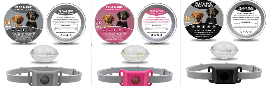 Pet Insect Repellent Button Collar Capsule Suit Pets Fashion