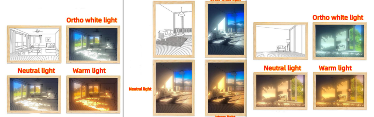 Illuminated Picture LED PearlNestDecor.com